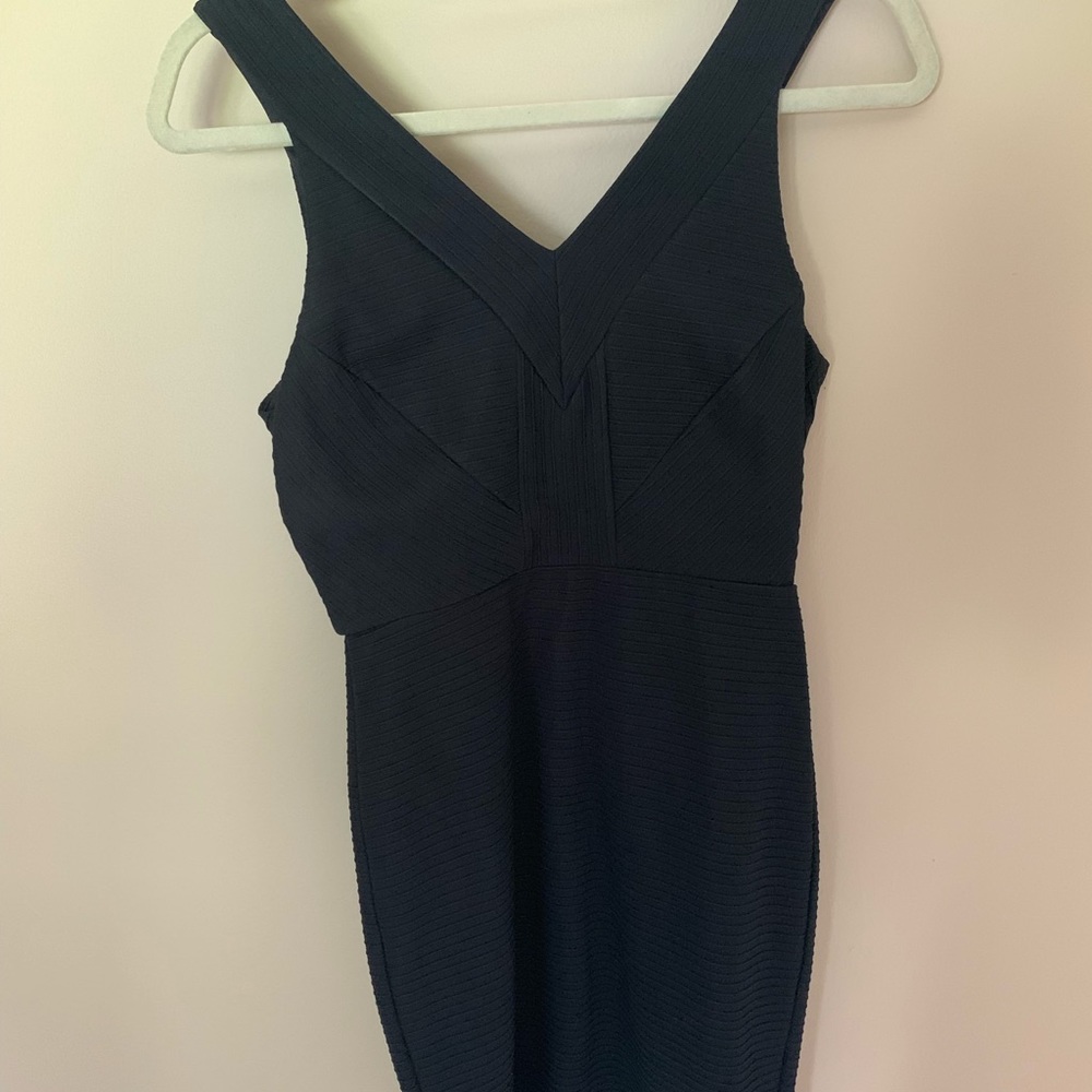 Little Black Bandage Mini Dress
